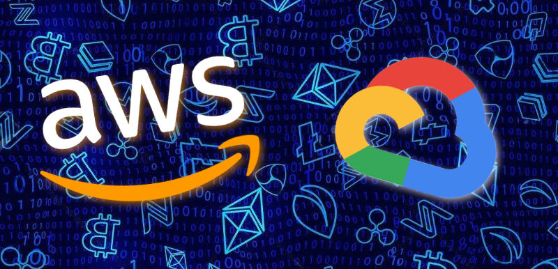 Mining crypto on AWS and GCP